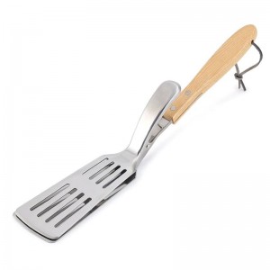 Single-use 2 in 1 BBQ Grilling Spatula & Tongs for Grilling Outdoors, Multi Purpose