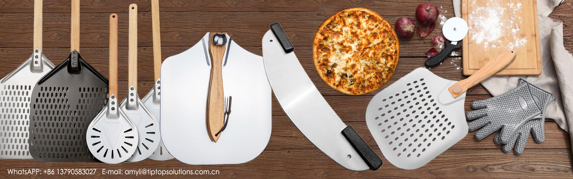 pizza peel,pizza cutter,oven tools,TIPTOP SOLUTIONS CO.,LIMITED